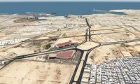 城市交通建筑三維漫游CG動畫場景：三維建筑工程動畫制作