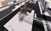鋼鐵工廠三維漫游動畫：三維安全演示漫游動畫制作